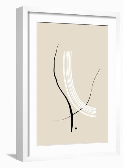 Composition of Lines - The Third-Unknown Uplusmestudio-Framed Giclee Print