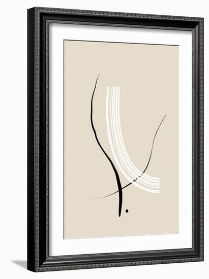 Composition of Lines - The Third-Unknown Uplusmestudio-Framed Giclee Print