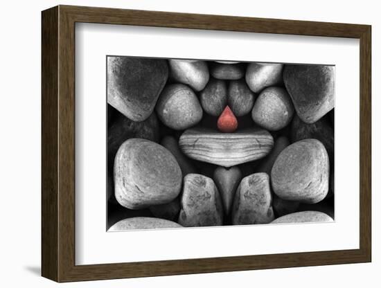 Composition of Pebbles-Philippe Sainte-Laudy-Framed Photographic Print