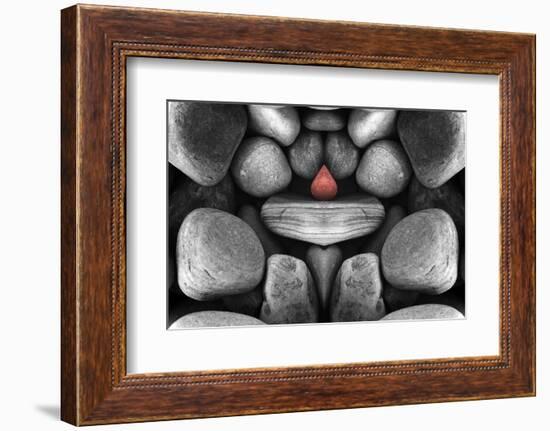 Composition of Pebbles-Philippe Sainte-Laudy-Framed Photographic Print