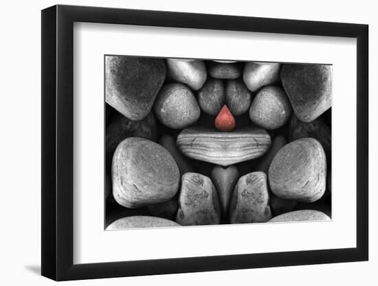 Composition of Pebbles-Philippe Sainte-Laudy-Framed Photographic Print