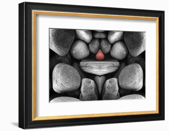 Composition of Pebbles-Philippe Sainte-Laudy-Framed Photographic Print