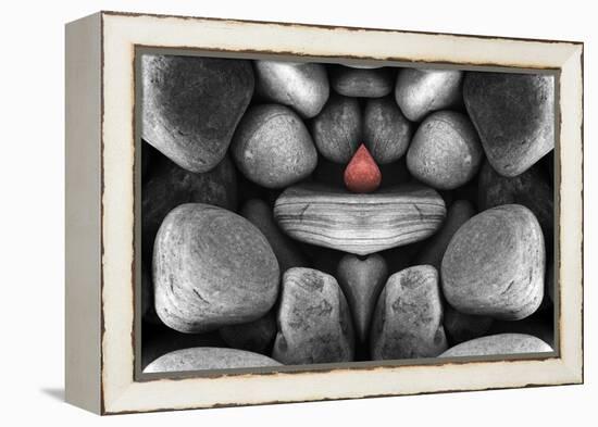 Composition of Pebbles-Philippe Sainte-Laudy-Framed Premier Image Canvas