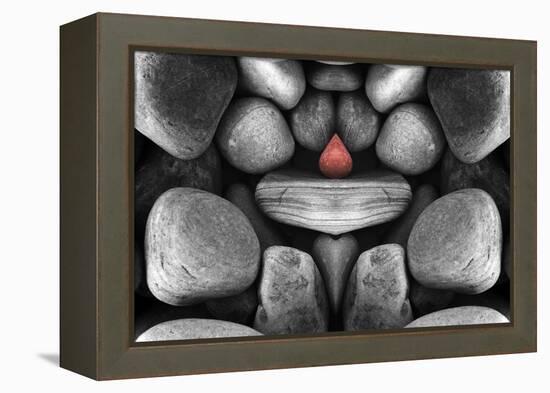 Composition of Pebbles-Philippe Sainte-Laudy-Framed Premier Image Canvas