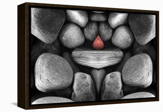Composition of Pebbles-Philippe Sainte-Laudy-Framed Premier Image Canvas
