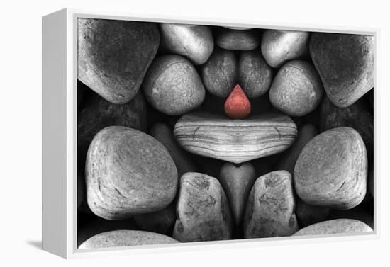 Composition of Pebbles-Philippe Sainte-Laudy-Framed Premier Image Canvas