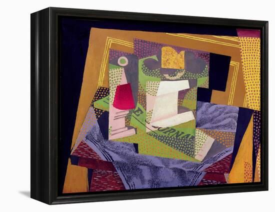 Composition on a Table, 1916-Juan Gris-Framed Premier Image Canvas