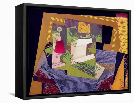 Composition on a Table, 1916-Juan Gris-Framed Premier Image Canvas