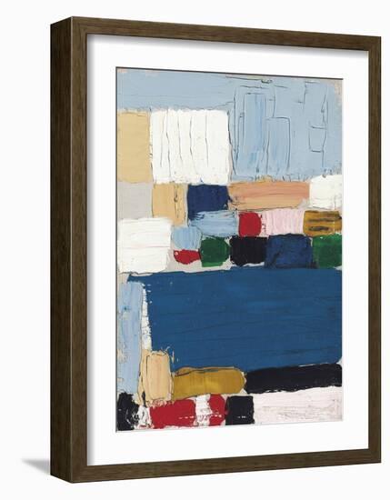 Composition-Paysage (Le Castelet)-Nicolas de Staël-Framed Giclee Print