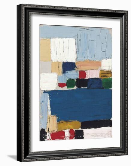 Composition-Paysage (Le Castelet)-Nicolas de Staël-Framed Giclee Print