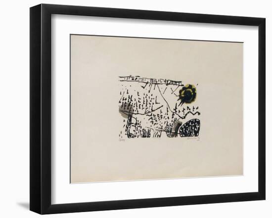 Composition pour Signe 2-Guillaume Corneille-Framed Limited Edition