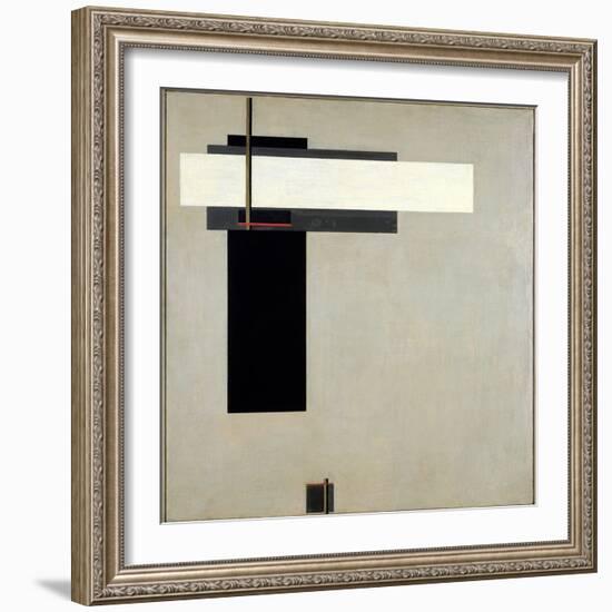 Composition Proun GBA 4, c.1923-El Lissitzky-Framed Giclee Print