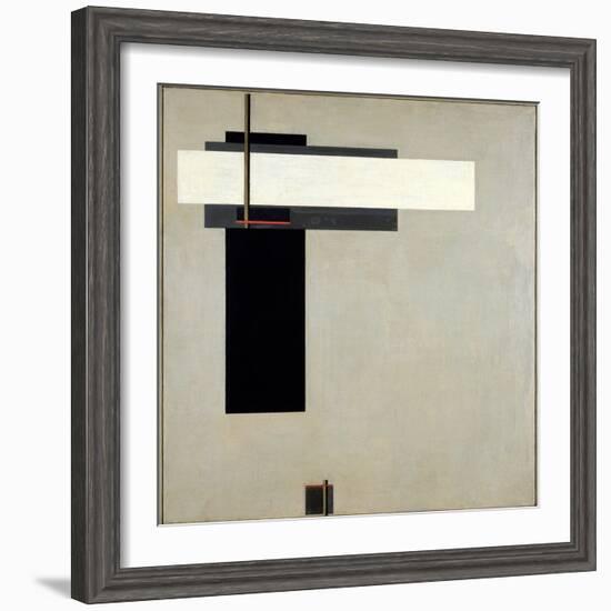 Composition Proun GBA 4, c.1923-El Lissitzky-Framed Giclee Print