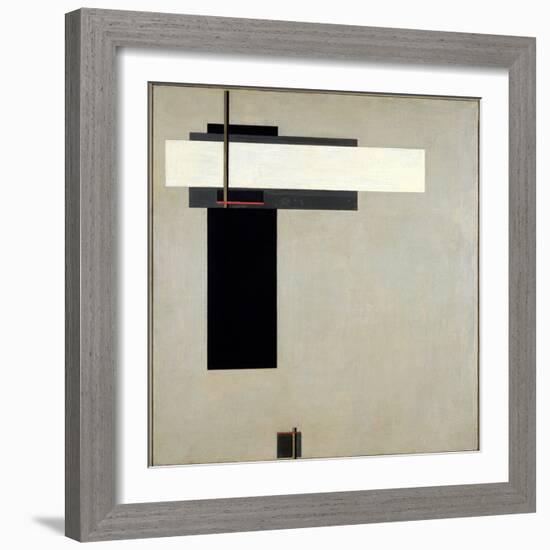 Composition Proun GBA 4, c.1923-El Lissitzky-Framed Giclee Print