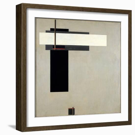 Composition Proun GBA 4, c.1923-El Lissitzky-Framed Giclee Print