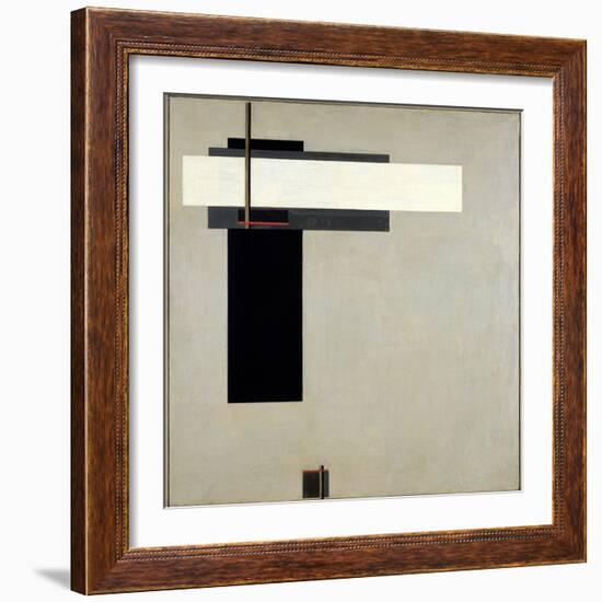 Composition Proun GBA 4, c.1923-El Lissitzky-Framed Giclee Print