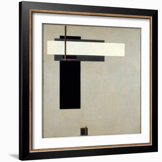 Composition Proun GBA 4, c.1923-El Lissitzky-Framed Giclee Print