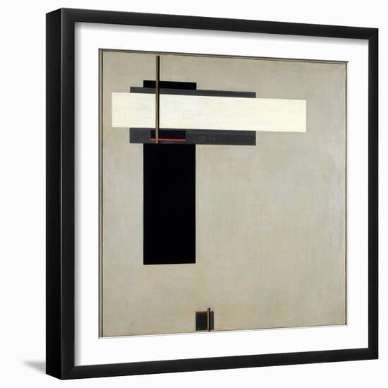 Composition Proun GBA 4, c.1923-El Lissitzky-Framed Giclee Print