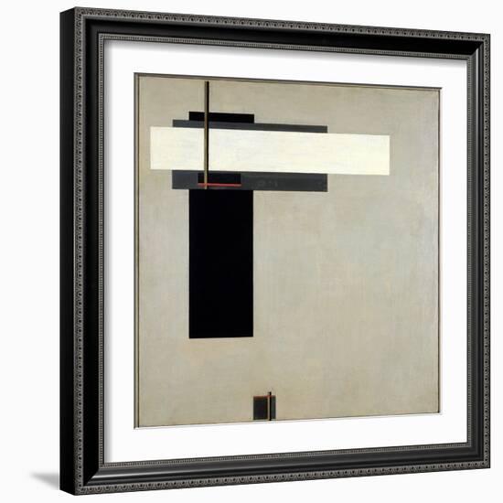 Composition Proun GBA 4, c.1923-El Lissitzky-Framed Giclee Print