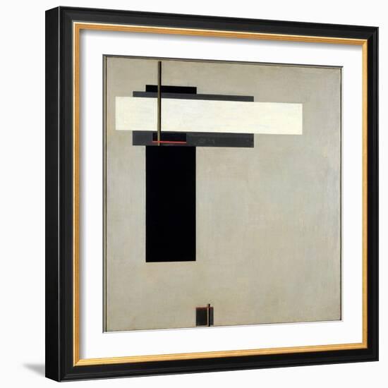 Composition Proun GBA 4, c.1923-El Lissitzky-Framed Giclee Print