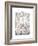 Composition Sketch, C1513-1540-Parmigianino-Framed Giclee Print