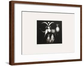 Composition Surrealiste VII-Jules Perahim-Framed Limited Edition