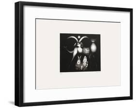 Composition Surrealiste VII-Jules Perahim-Framed Limited Edition