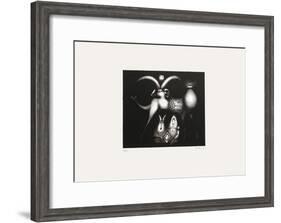 Composition Surrealiste VII-Jules Perahim-Framed Limited Edition