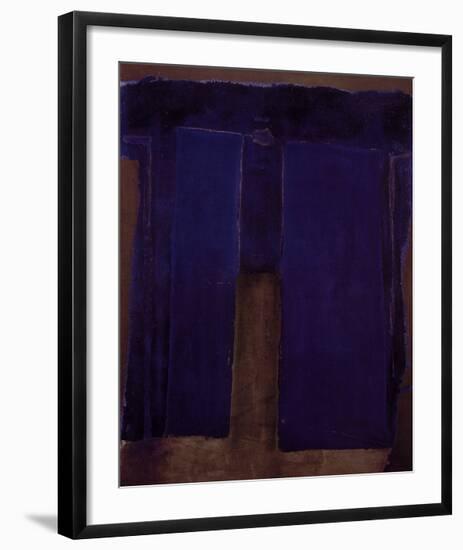 Composition Ultramarine-Antoni Tapies-Framed Art Print