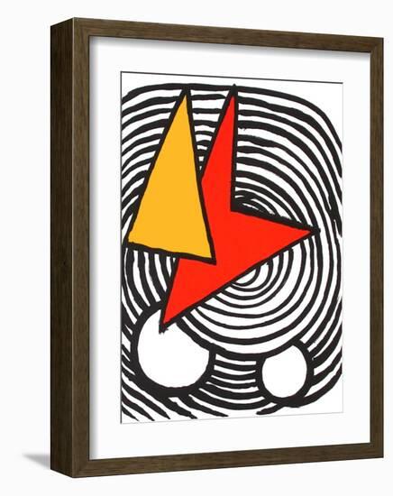 Composition V-Alexander Calder-Framed Collectable Print