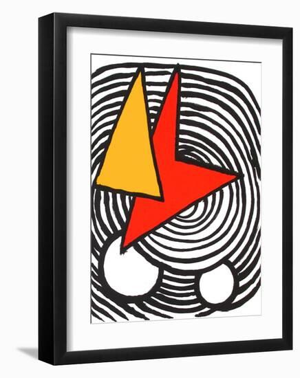 Composition V-Alexander Calder-Framed Collectable Print