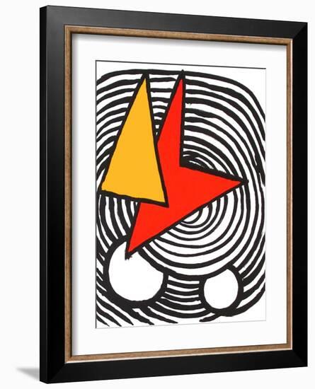 Composition V-Alexander Calder-Framed Collectable Print
