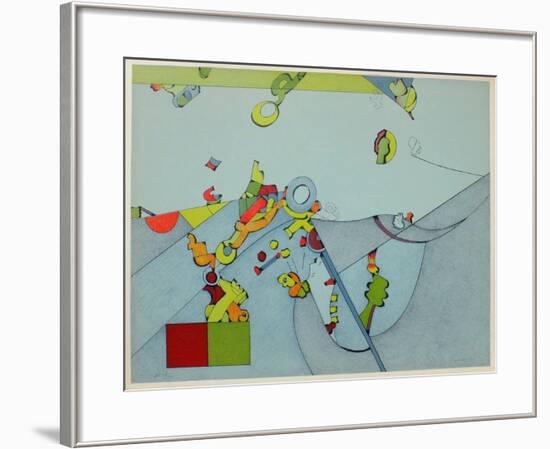 Composition V-Sizu Simada-Framed Limited Edition