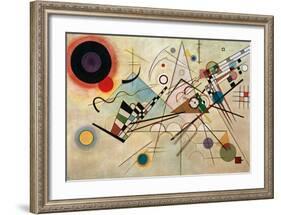 Composition VIII, 1923-Wassily Kandinsky-Framed Giclee Print