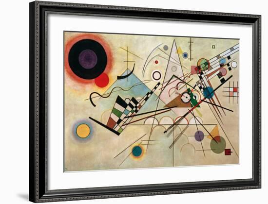 Composition VIII, 1923-Wassily Kandinsky-Framed Giclee Print