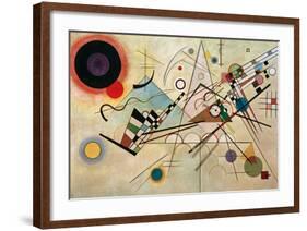 Composition VIII, 1923-Wassily Kandinsky-Framed Giclee Print