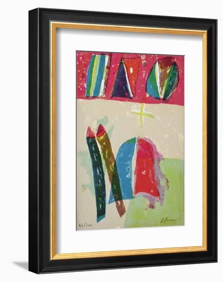 Composition VIII-Daniel Humair-Framed Limited Edition