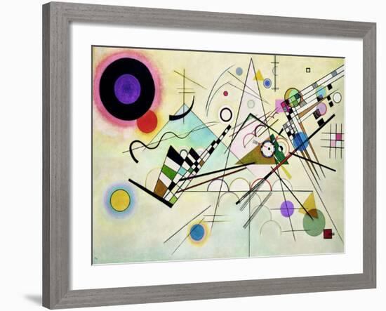 Composition VIII-Wassily Kandinsky-Framed Art Print