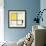 Composition with Blue and Yellow-Piet Mondrian-Framed Giclee Print displayed on a wall