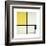 Composition with Blue and Yellow-Piet Mondrian-Framed Giclee Print