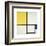 Composition with Blue and Yellow-Piet Mondrian-Framed Giclee Print