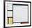 Composition with Blue, Red, Yellow and Black-Piet Mondrian-Framed Premium Giclee Print