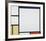 Composition with Blue, Red, Yellow and Black-Piet Mondrian-Framed Premium Giclee Print