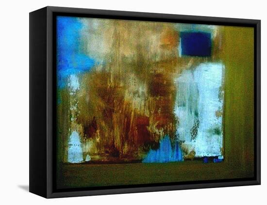 Composition with Blue-Ruth Palmer 2-Framed Stretched Canvas