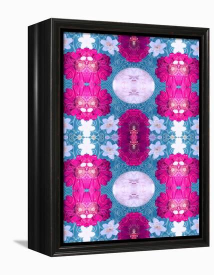 Composition with Flowers and Design-Alaya Gadeh-Framed Premier Image Canvas