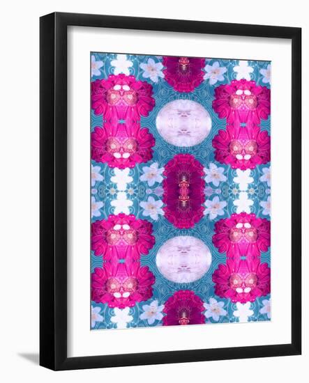 Composition with Flowers and Design-Alaya Gadeh-Framed Photographic Print