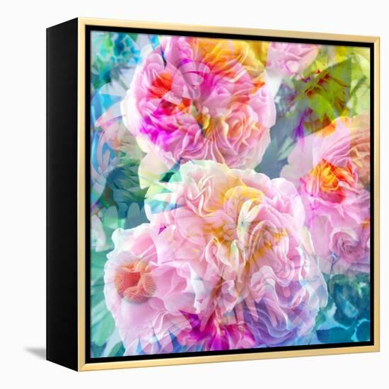 Composition with Flowers-Alaya Gadeh-Framed Premier Image Canvas