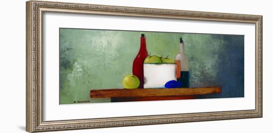 Composition with Fruits I-Anouska Vaskebova-Framed Art Print