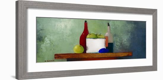 Composition with Fruits I-Anouska Vaskebova-Framed Art Print