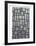 Composition with Grid 2, 1915-Piet Mondrian-Framed Art Print